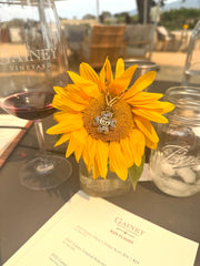 GG CZ Clover Necklace