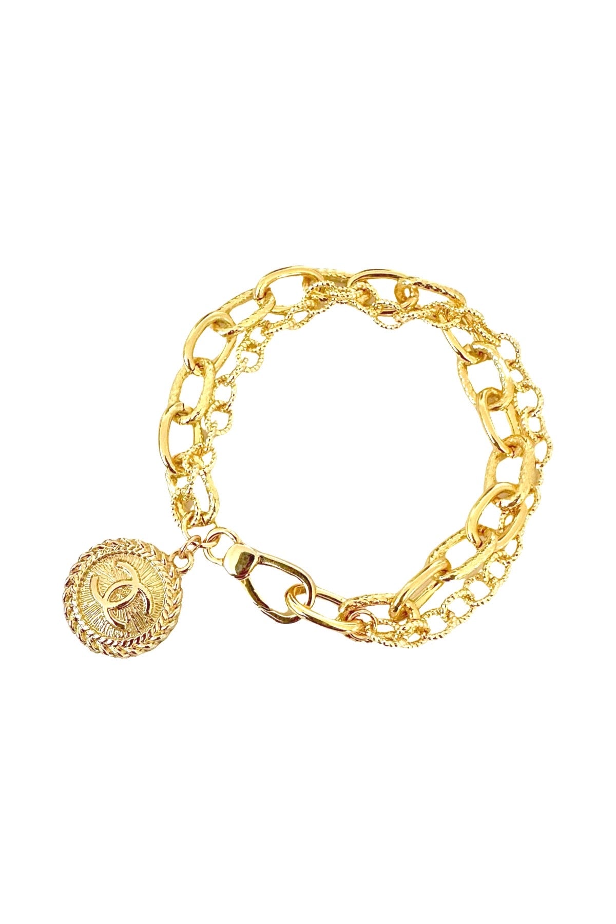 CC Gold Coin bracelet