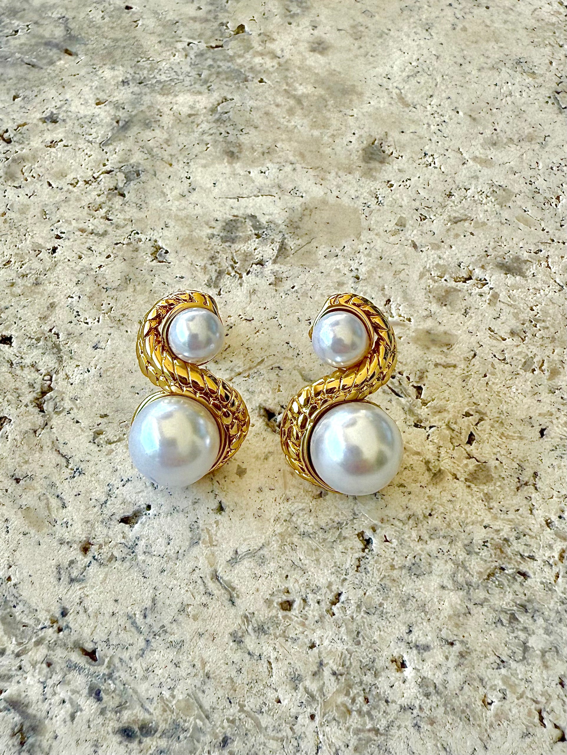 French Riviera Pearl Earrings