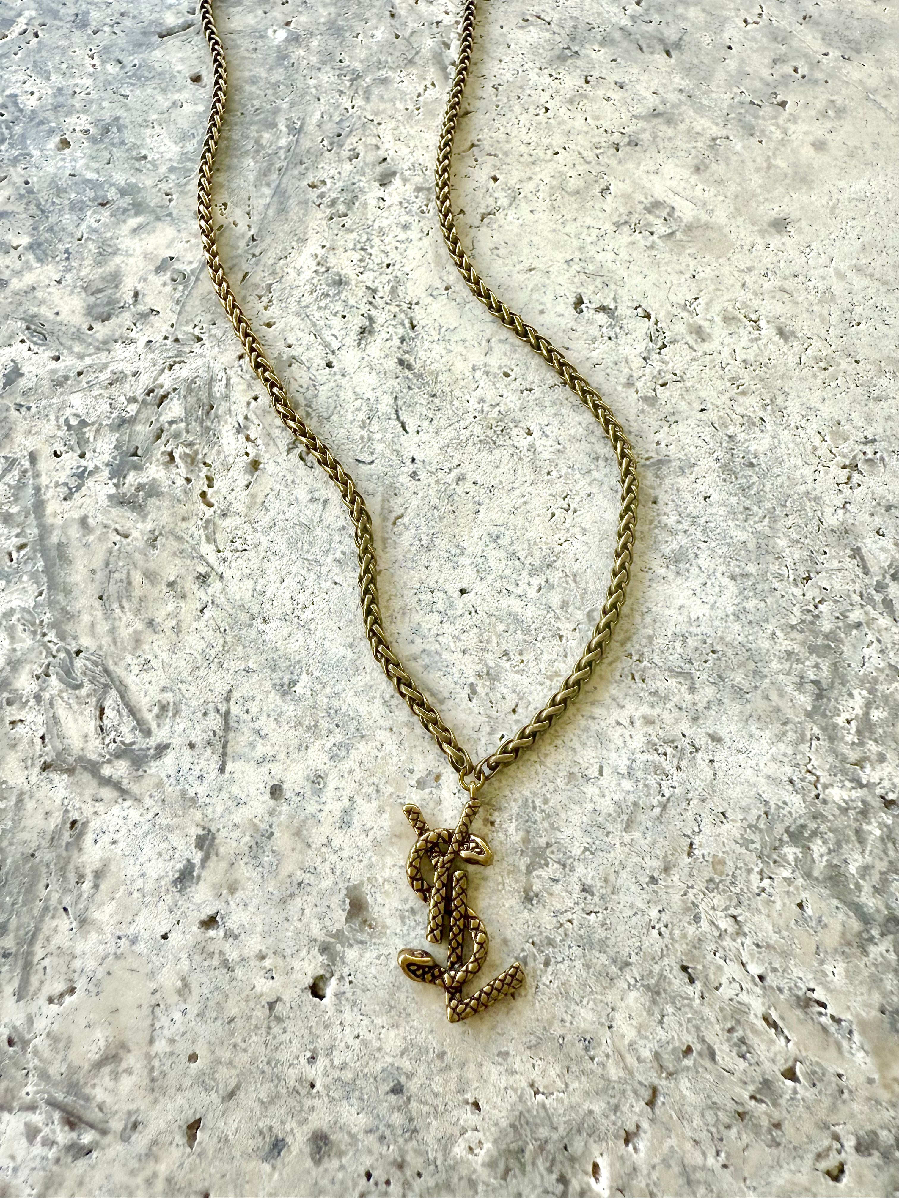 YSL Snake Necklace