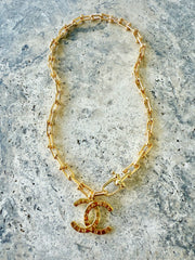 CC Gold U shape Necklace