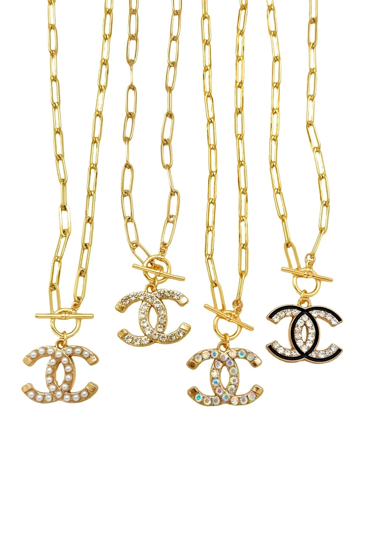 CC Link Charm Necklace