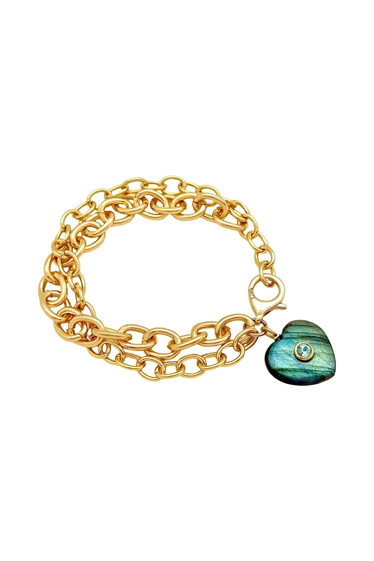 Lab Heart Bezel bracelet