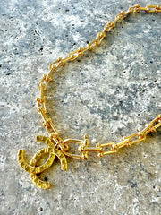 CC Gold U shape Necklace