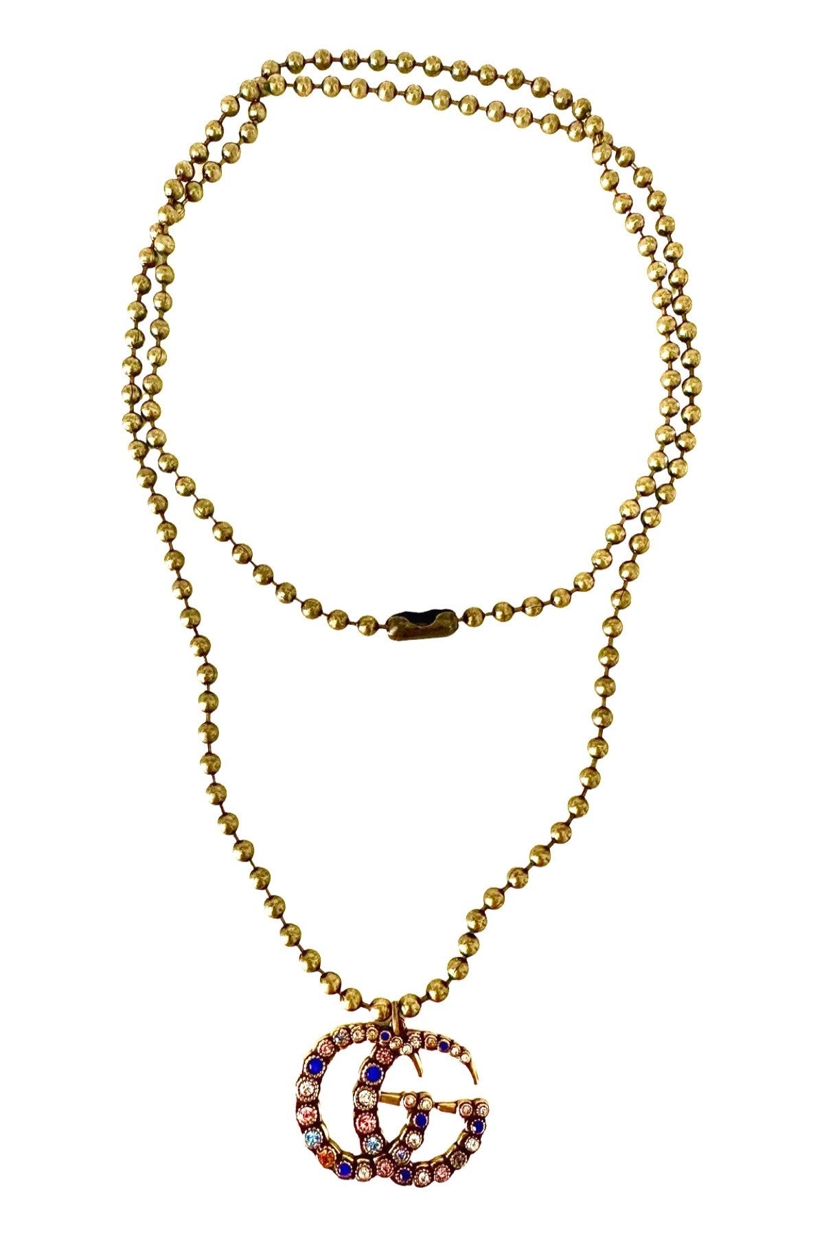 GG CZ Pendant Necklace