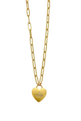 GG Gold Heart Necklace