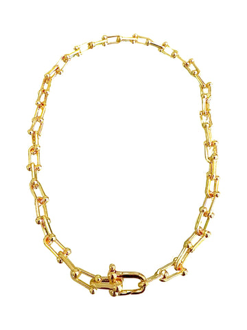 Gold Tiffany Link Necklace