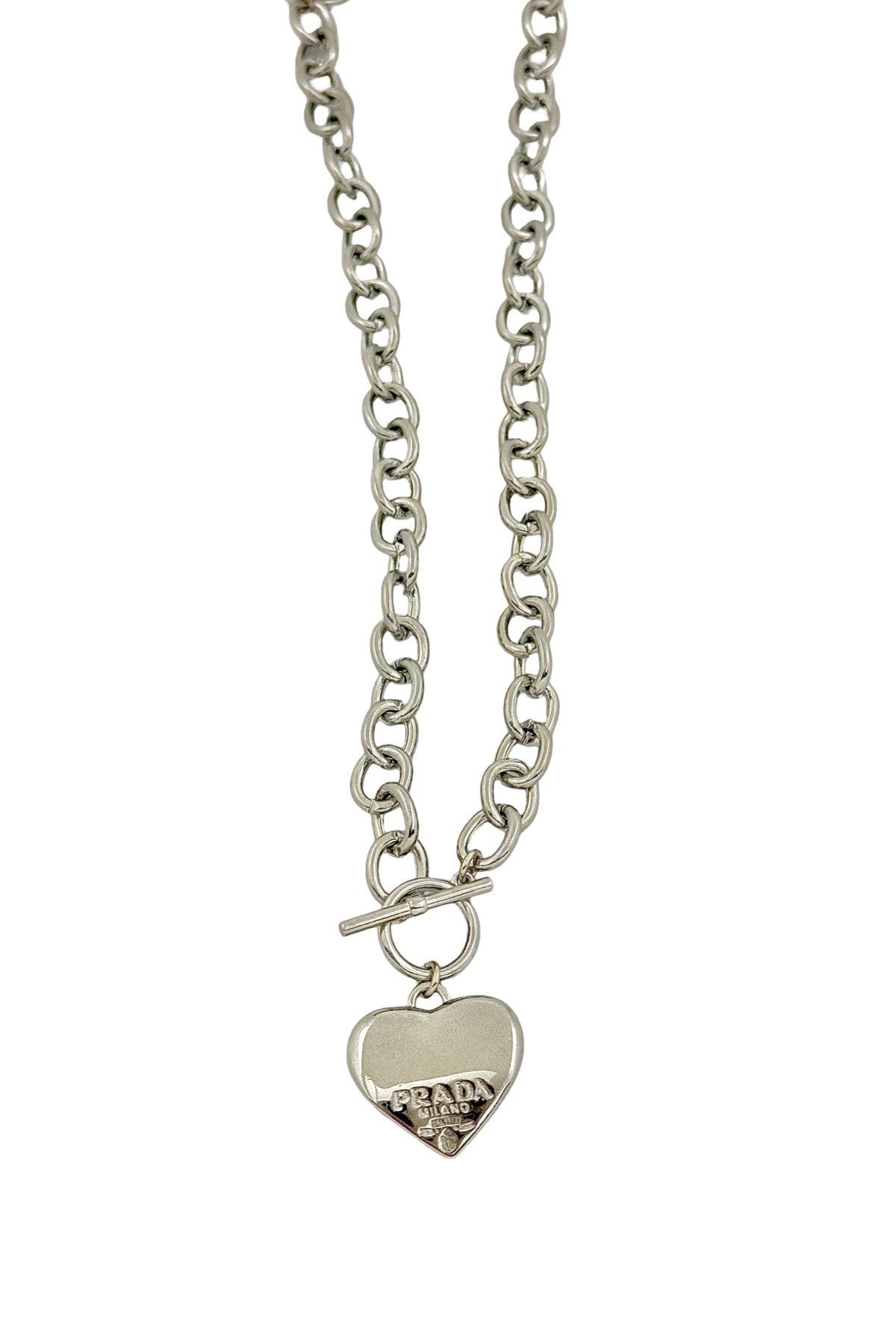 P-RAD Silver Heart Necklace