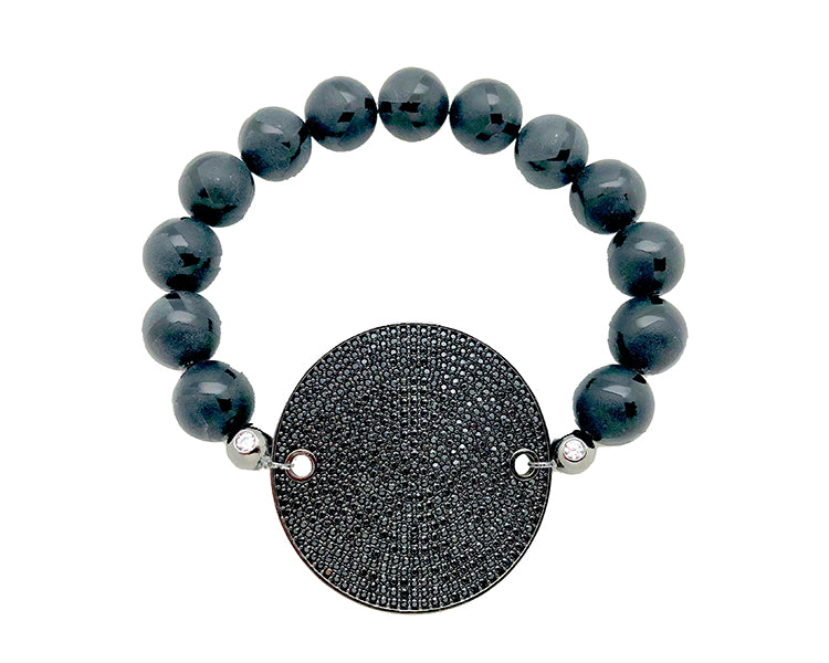 Onyx CZ Bling bracelets