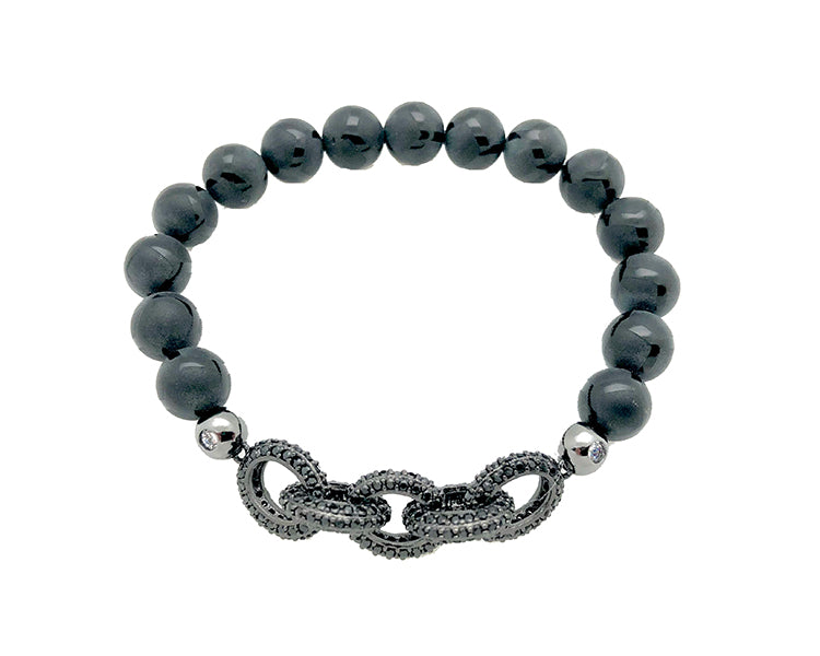Onyx CZ Bling bracelets