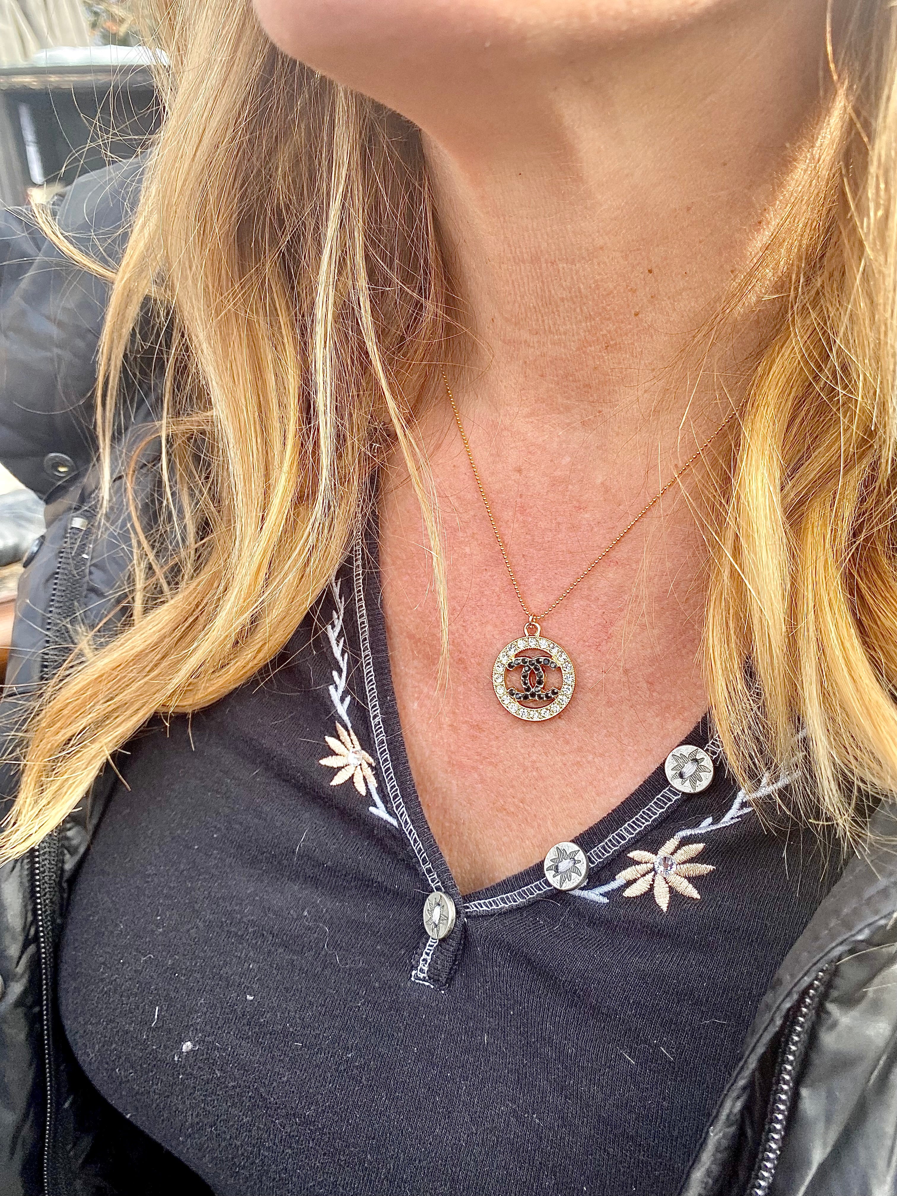 CC Classic Bling Charm Necklace
