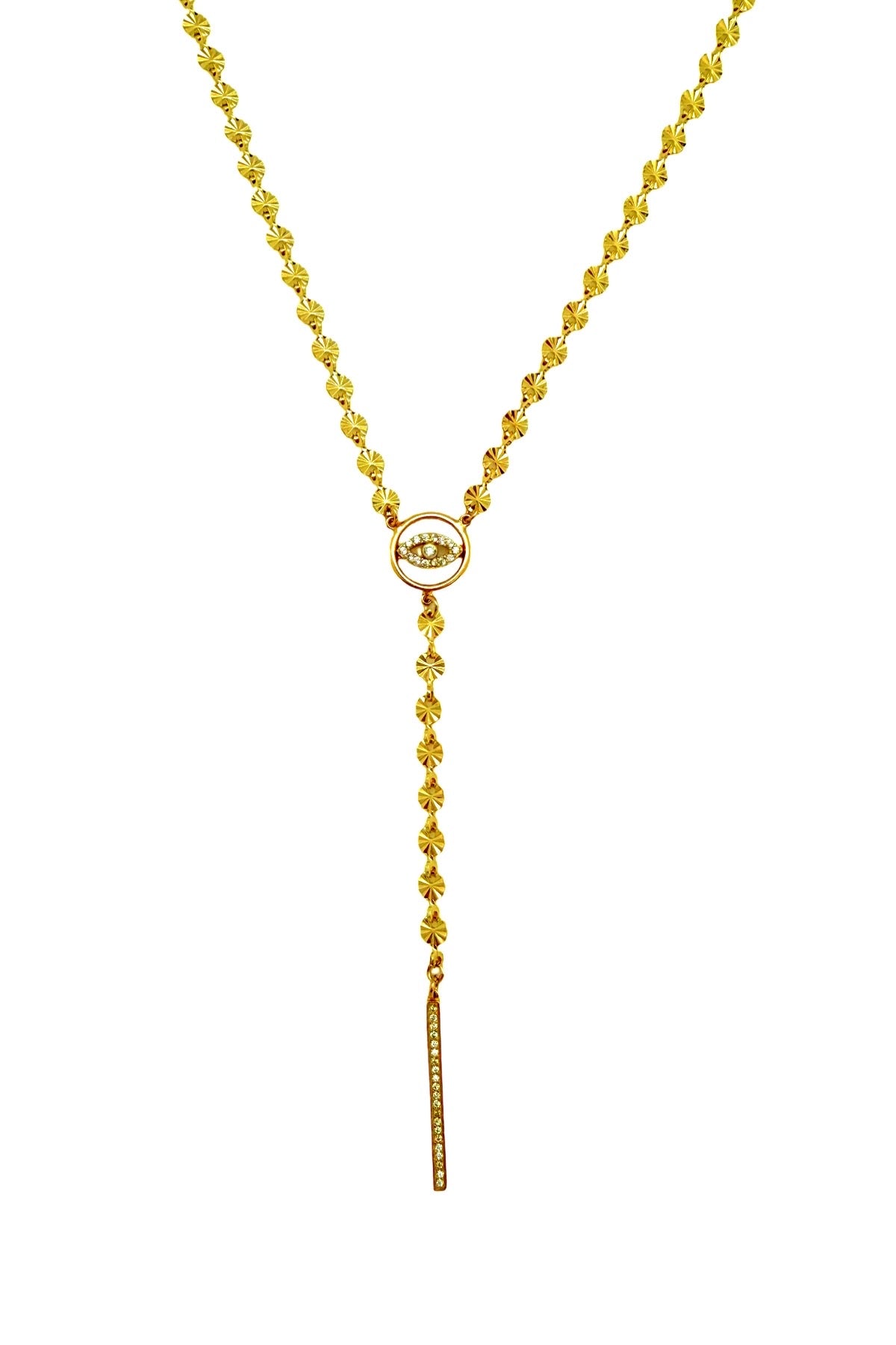 Third Eye Lariat Necklace
