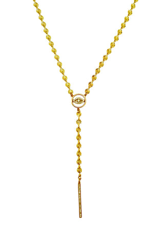 Third Eye Lariat Necklace