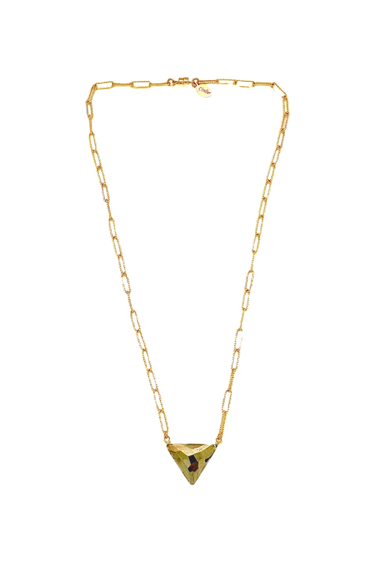 Prism Gemstone Necklace +5 stones