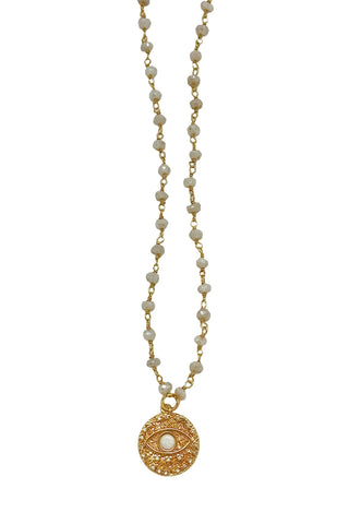 Opal Eye Necklace