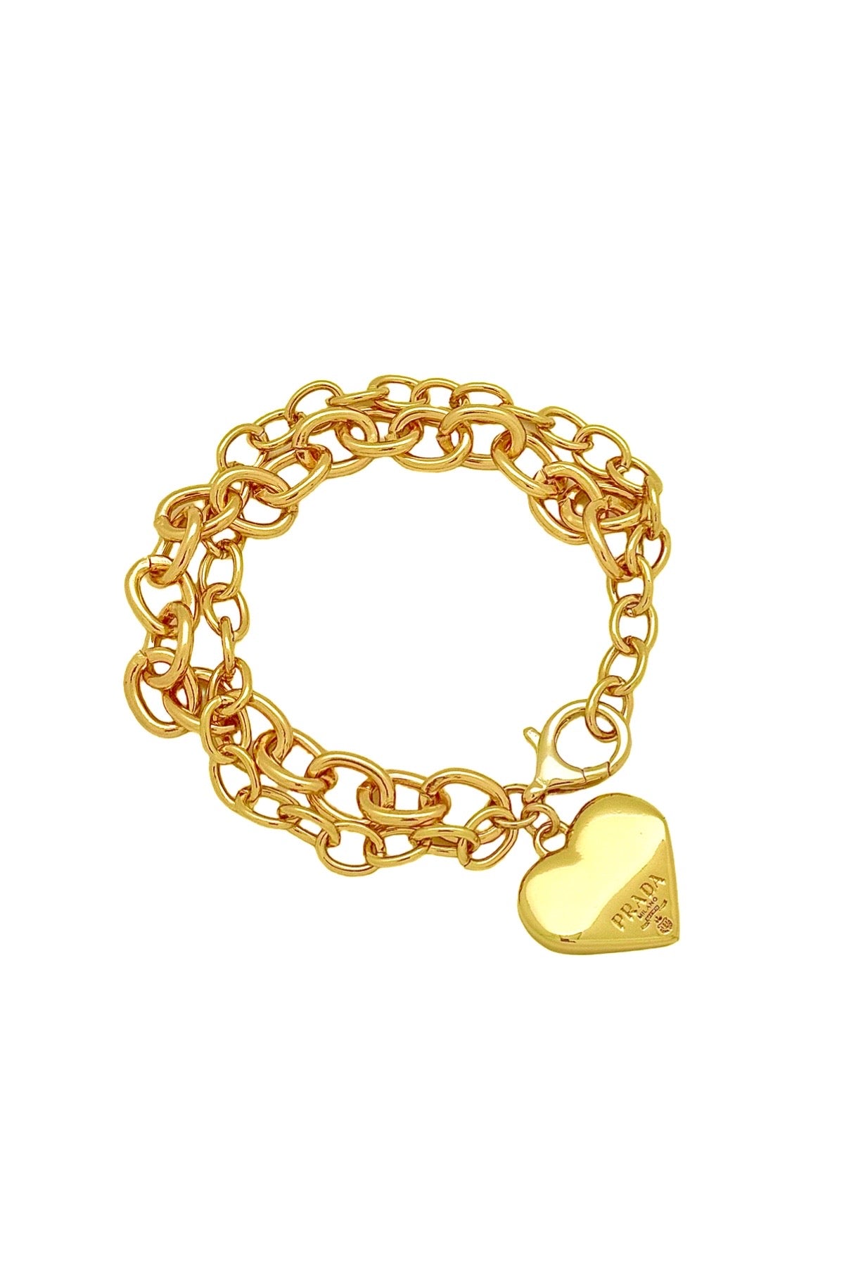 P-RAD Gold Heart bracelet