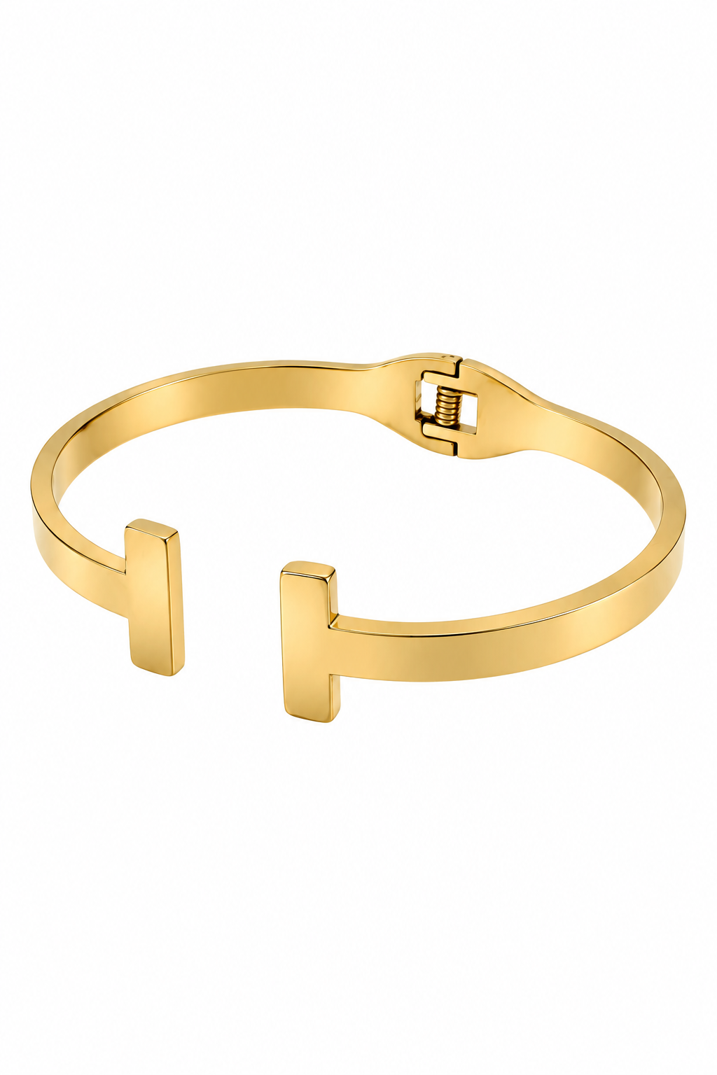 T-shape Gold Bracelet