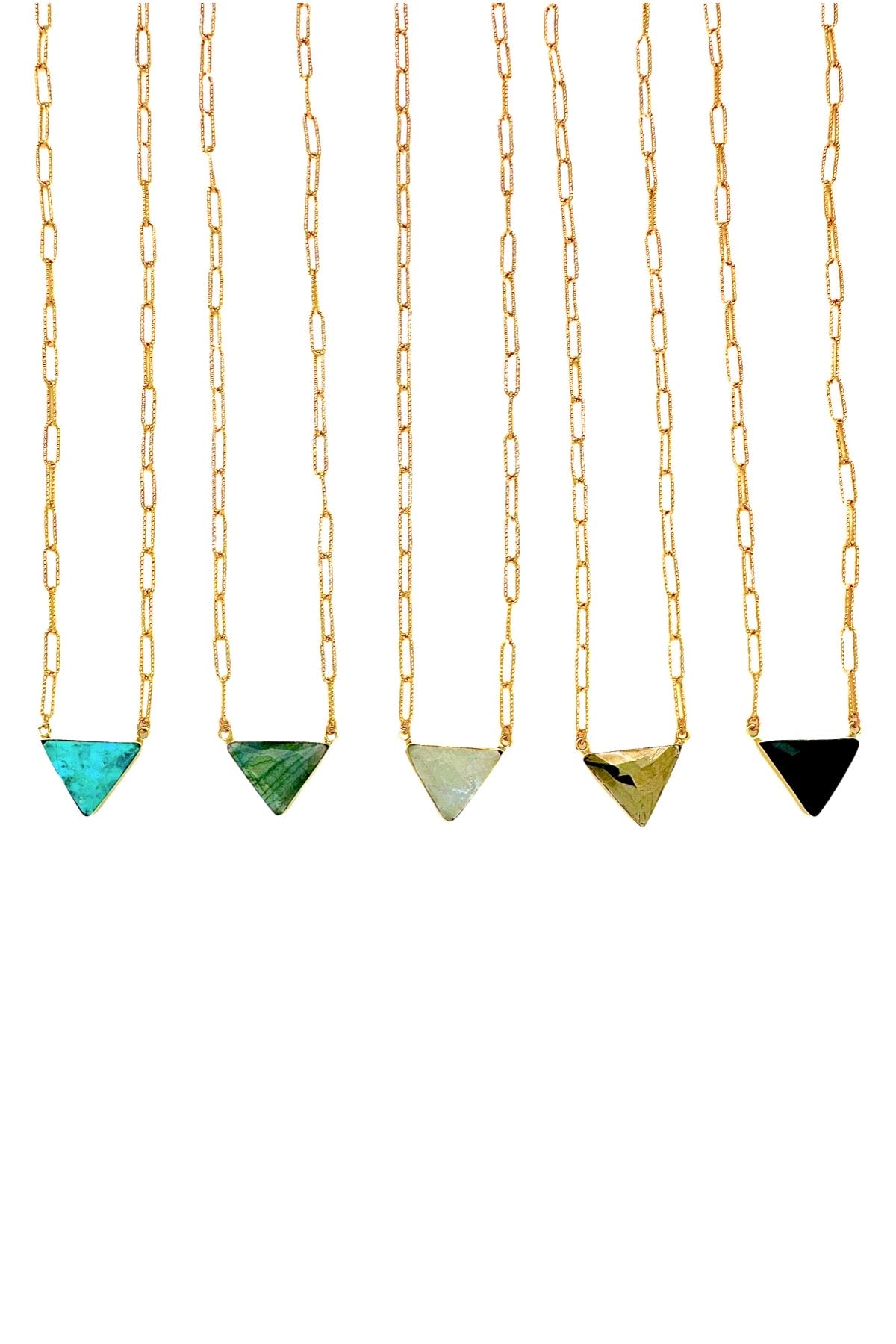 Prism Gemstone Necklace +5 stones