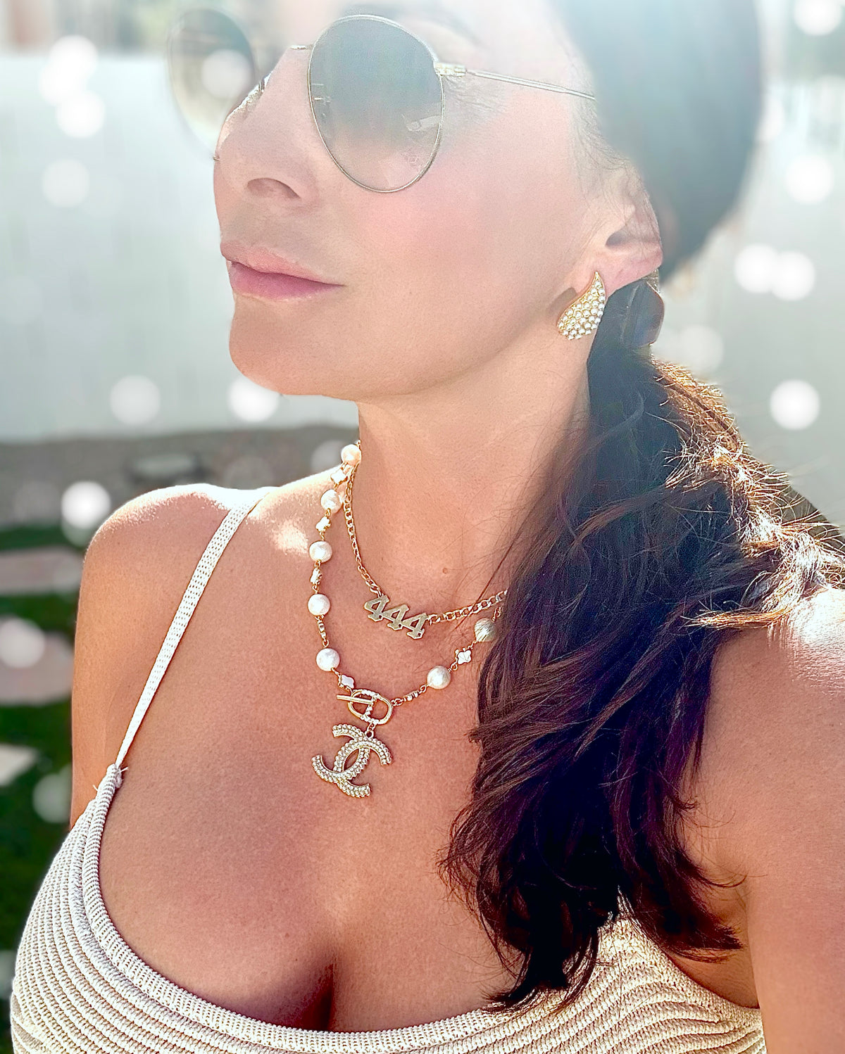 Pearl Paisley Earrings