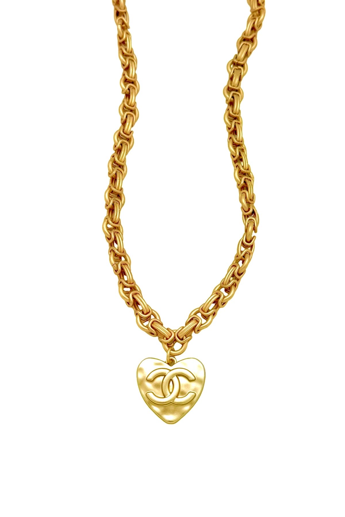 CC Gold Heart Necklace