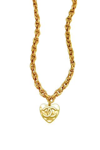 CC Gold Heart Necklace