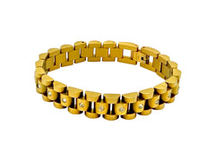 Rolo CZ Band Bracelet