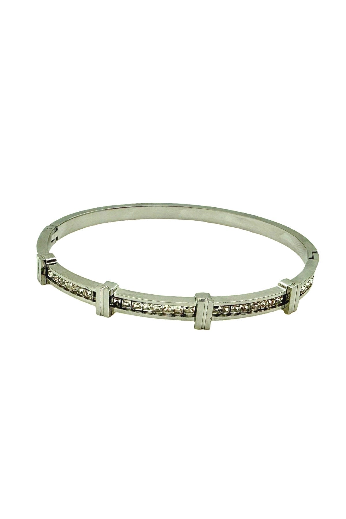 Silver Bolt Bracelet