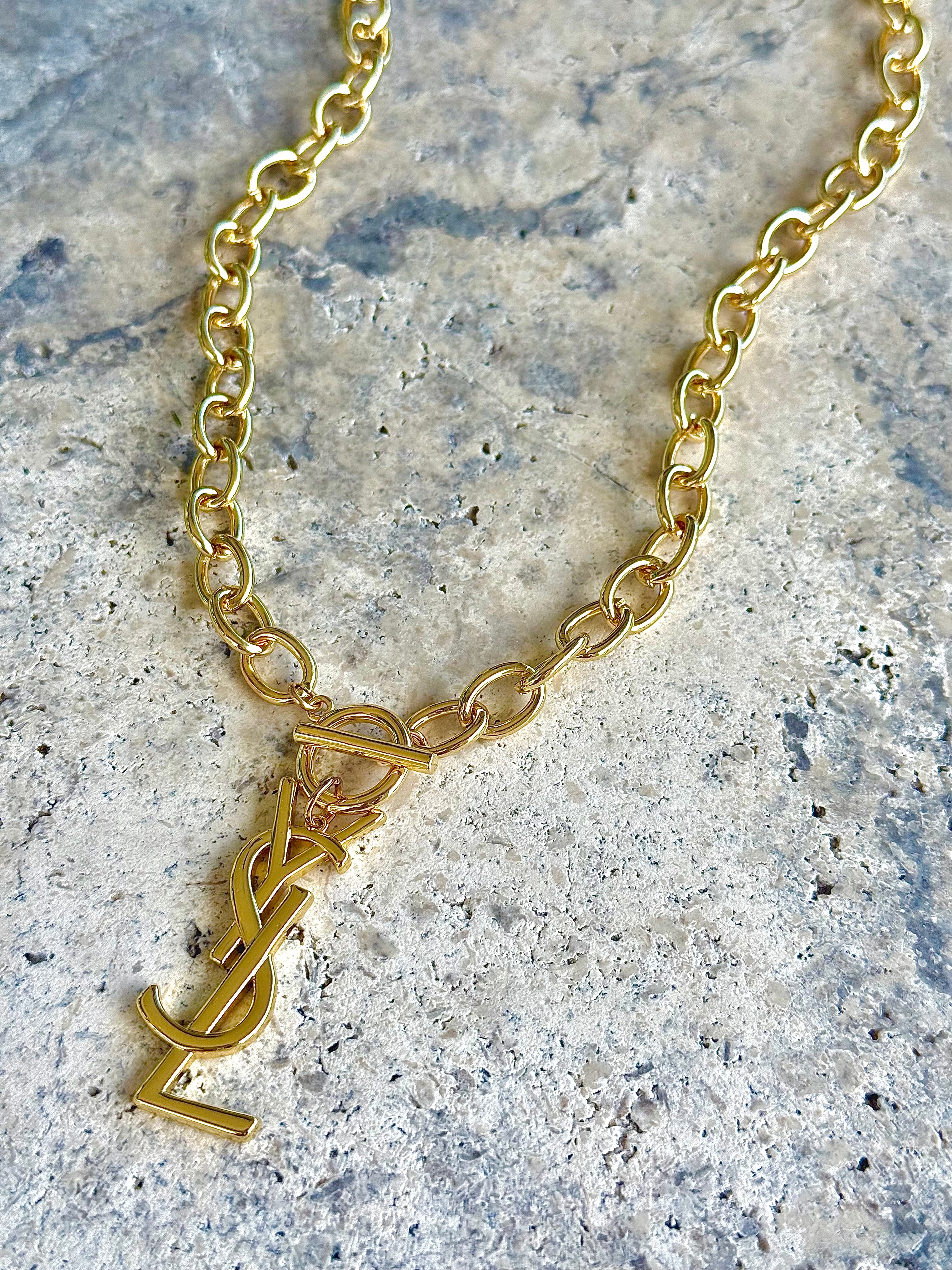 YSL Large Gold Necklace