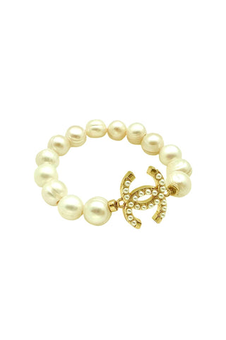 CC Cutout Pearl bracelet