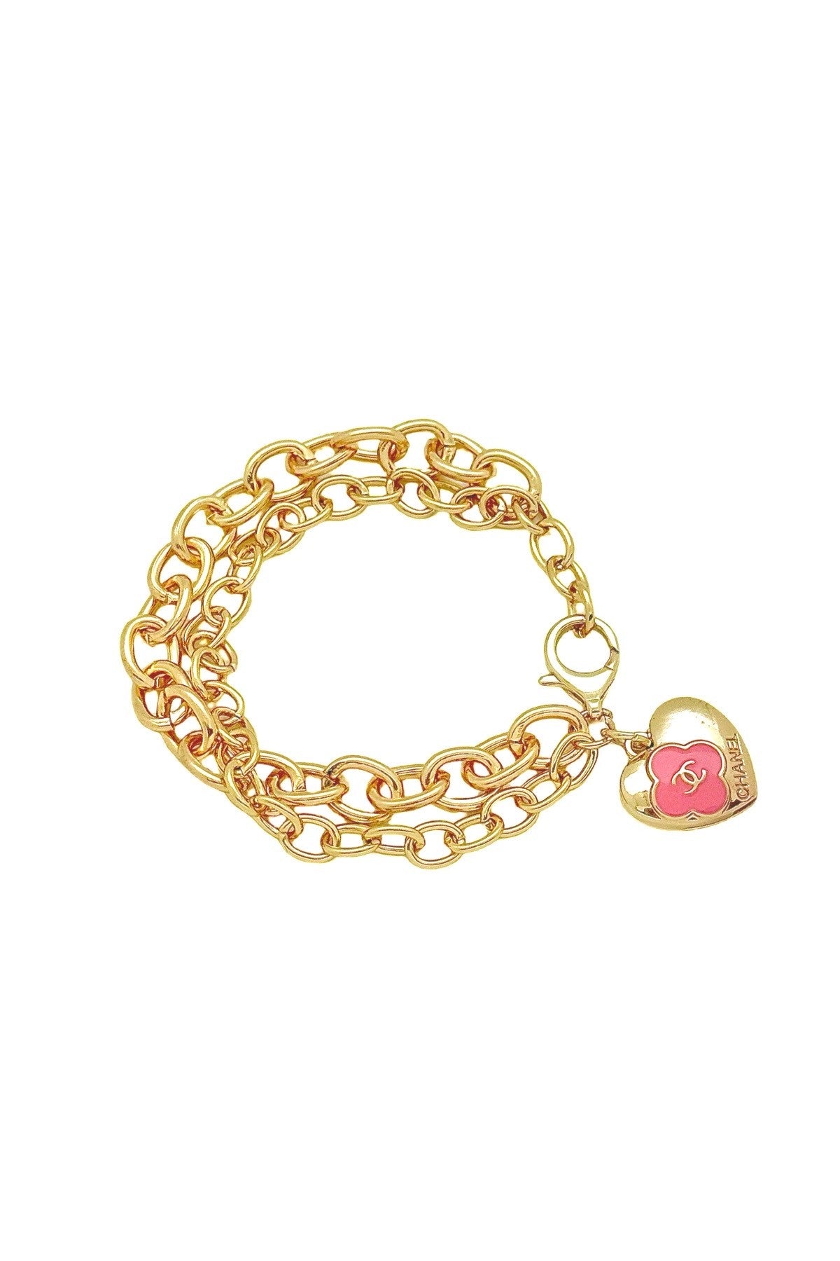 CC Pink Heart bracelet