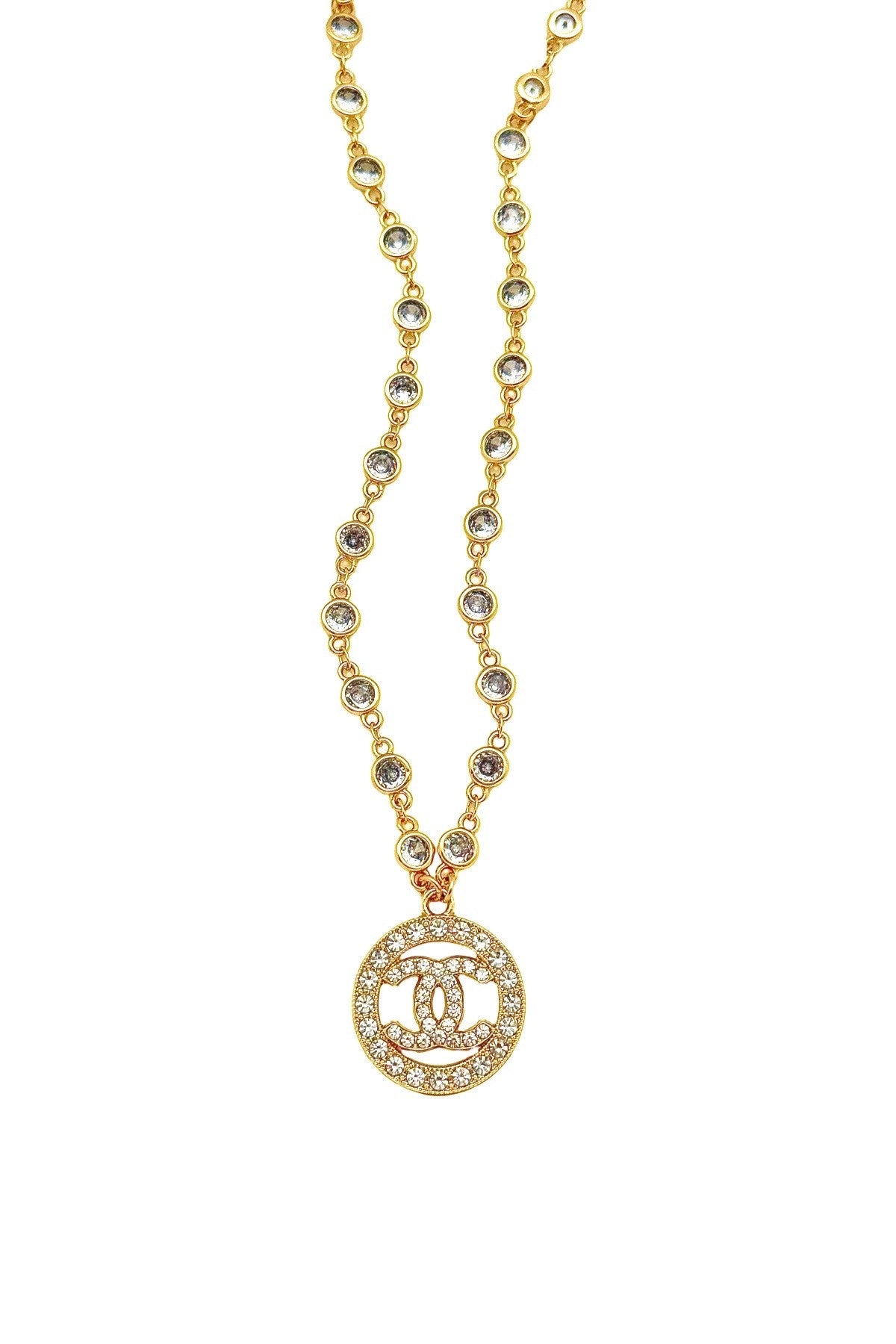 CC Gold CZ Necklace