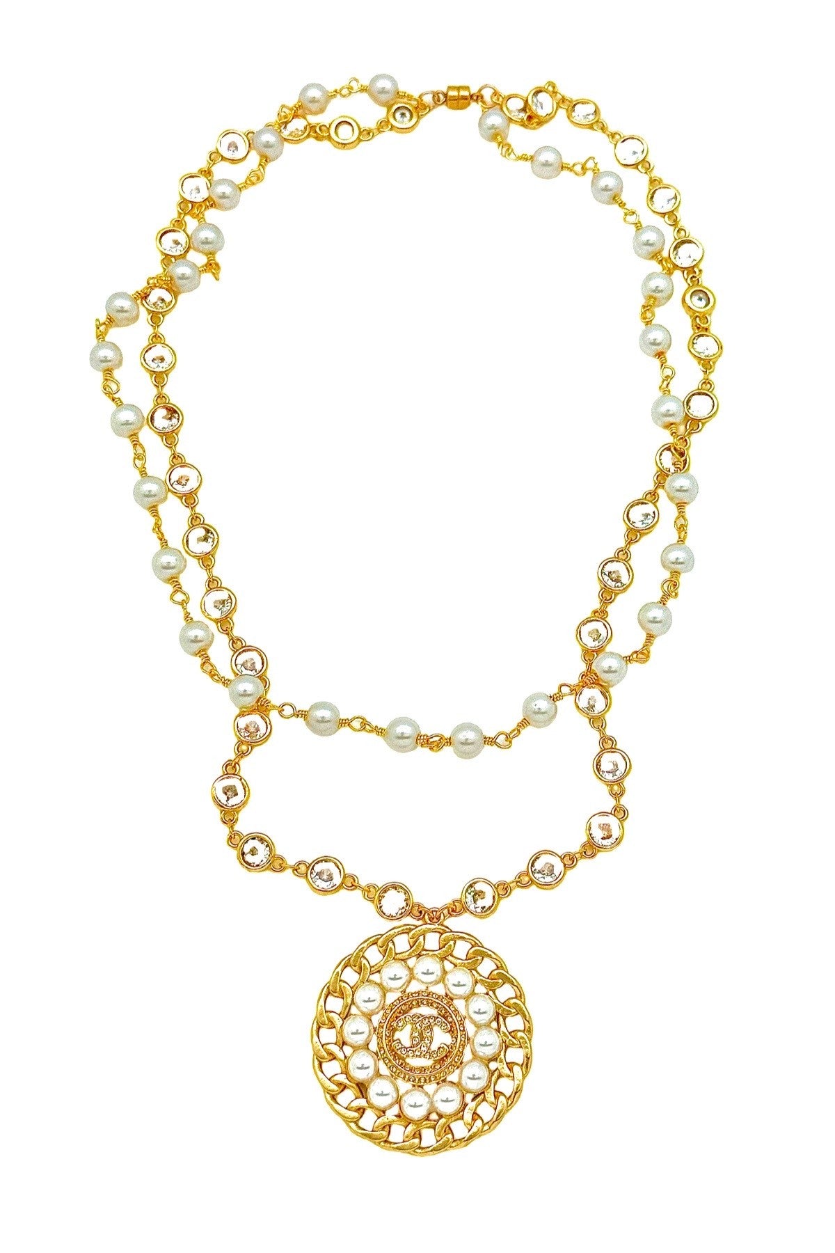 CC 2 Layer Pearl Necklace
