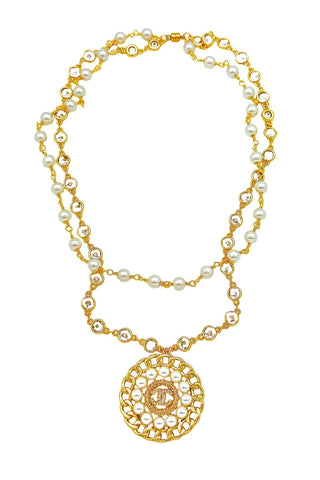 CC 2 Layer Pearl Necklace