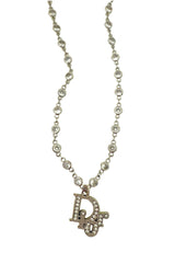 DR Silver CZ Necklace