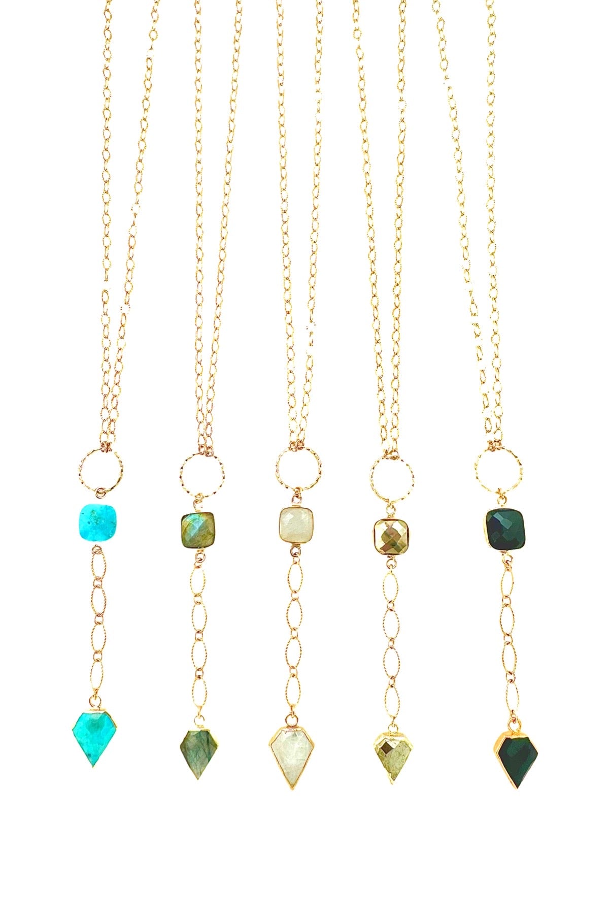 Juliet Gemstone Necklace +5 stones