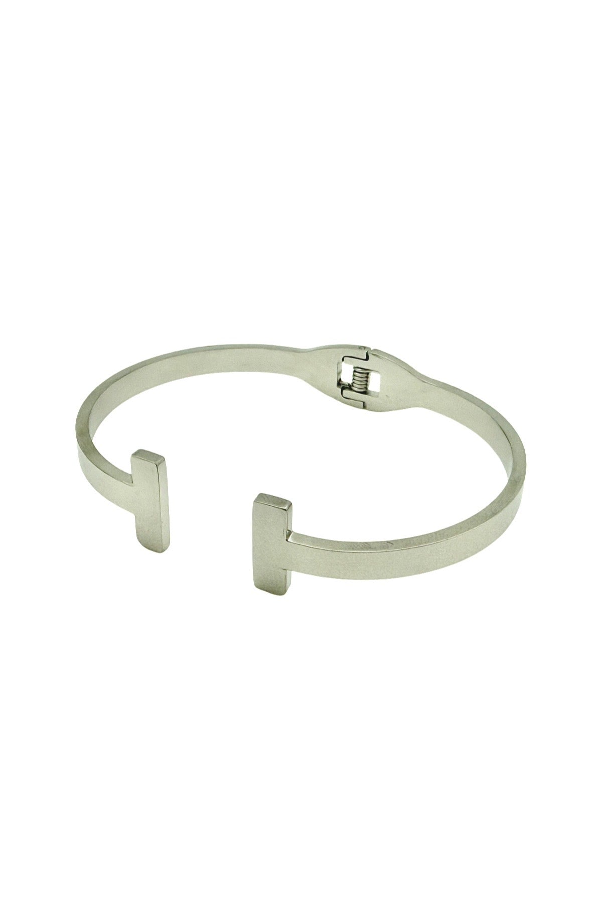 T-shape Silver Bracelet