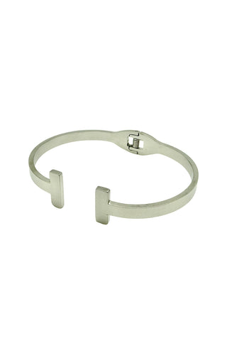 T-shape Silver Bracelet