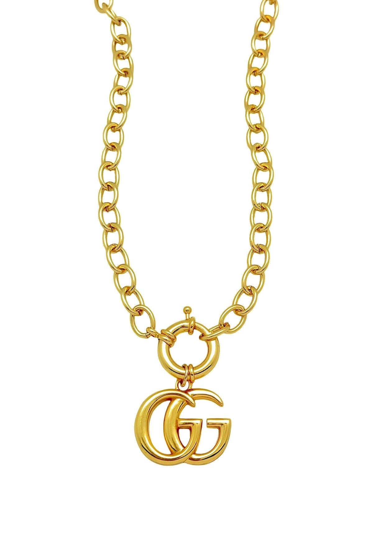 GG Large Sailor Ring Necklace