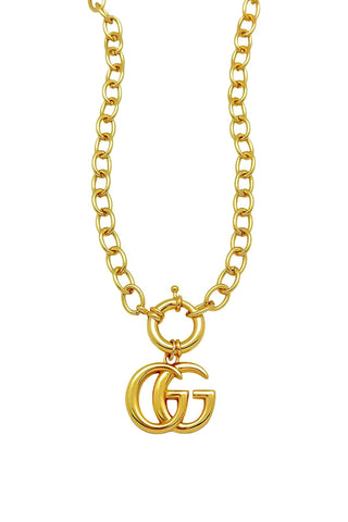 GG Large Sailor Ring Necklace