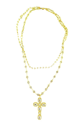Double Crossed Necklace