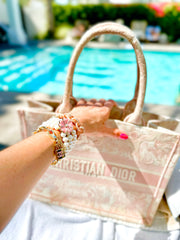 CC Pink Lock bracelet