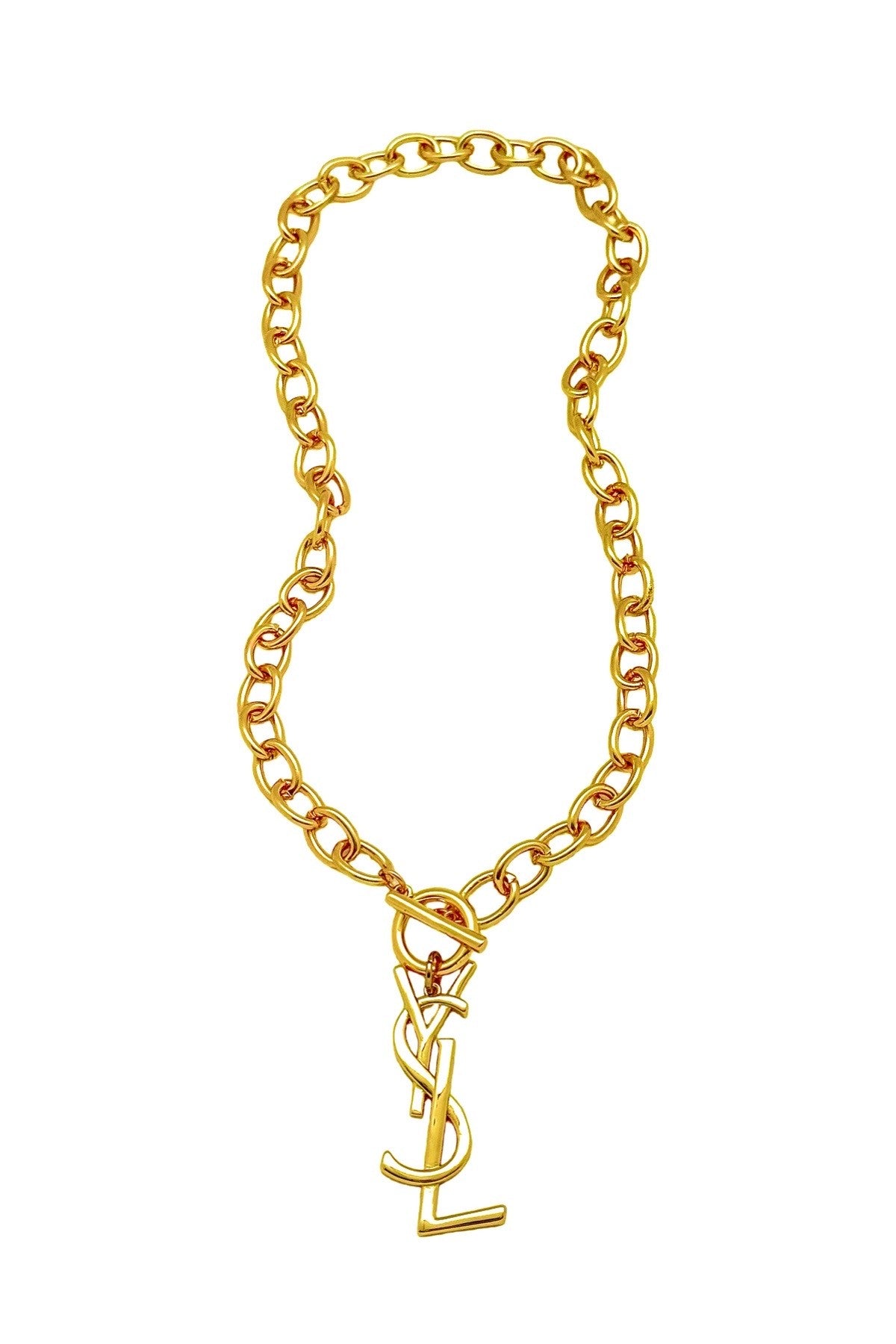 YSL Large Gold Necklace