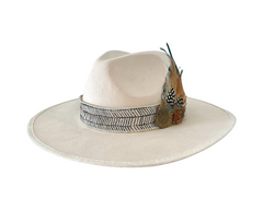 Ammonite Feather Hat