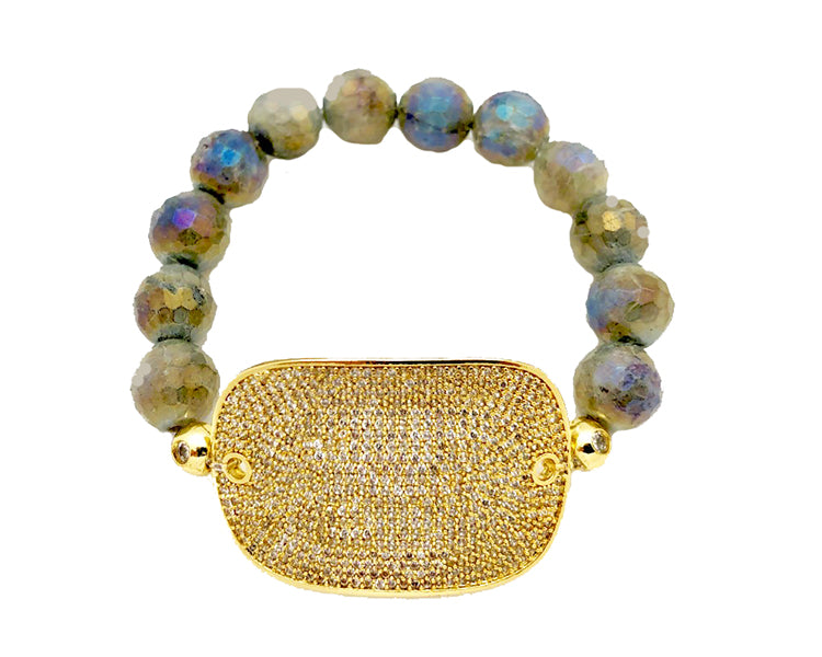 Lab Gold CZ Bling bracelets