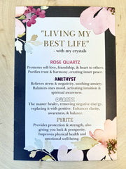 "Living My Best Life" Crystal Box Set