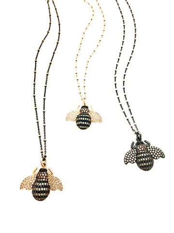 BZZZ Bees Necklace