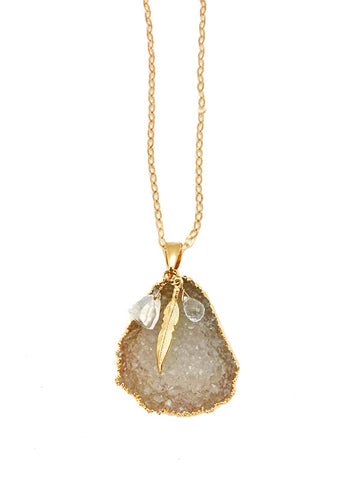 Flirty Quartz Necklace