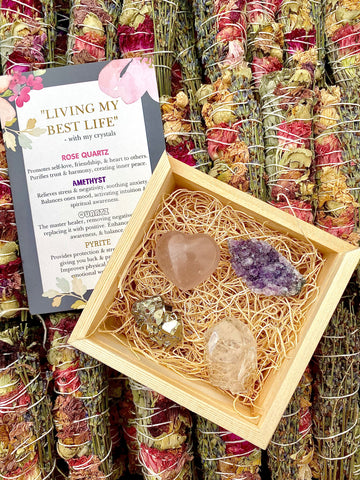 "Living My Best Life" Crystal Box Set